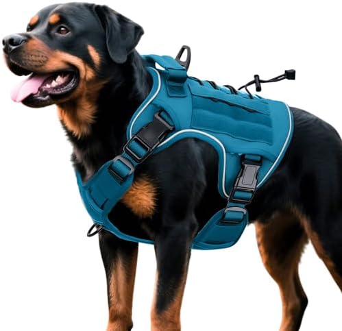 Heavy-Duty Tactical Dog Harness by Bruvoalon
