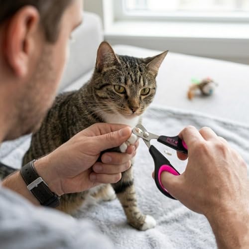 Cat Nail Clippers by Pet Republique – Professional Stainless-Steel Nail Clipper - Image 2