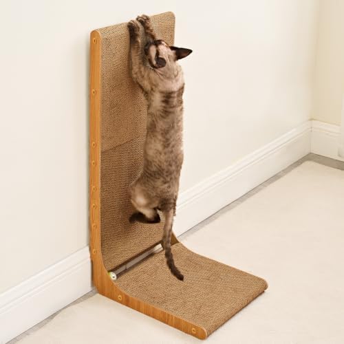 EHEYCIGA Extra Wide 16.5in Cardboard Cat Scratcher - Image 6