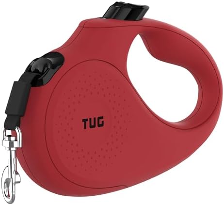 TUG Monochrome 360° Tangle-Free Retractable Dog Leash | 16 ft Strong Nylon Tape - Image 4