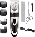 Highdas Dog Clippers for Grooming Low Noise, Cordless Electric Dog Grooming Kit by HighdasDogGroomingKit