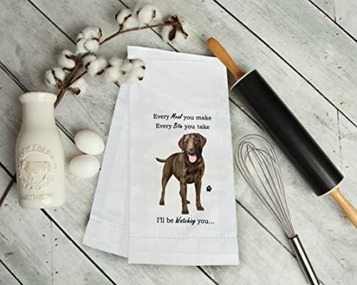 CHOCOLATE LABRADOR Kitchen Towels - Image 5