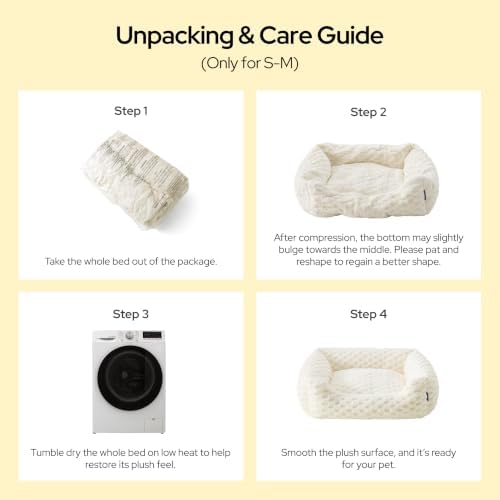 Bedsure Washable Fluffy Cute Cat Bed - Image 3