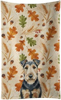 Caroline's Treasures Welsh Terrier Dogs Kitchen Towel 15x25 in by CarolinesTreasures