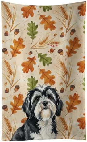 Caroline's Treasures Tibetan Terrier Dogs Kitchen Towel 15x25 in by CarolinesTreasures
