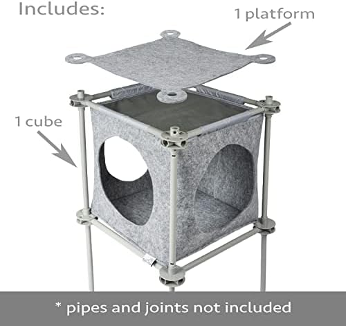 Kitty City 2.0 Cube and Platform Replacement - Image 2