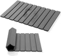 Linidcoud Foldable Stone Bath Mat, Diatomite Quick Dry Shower Mat 24" x 16" by linidcoudhome