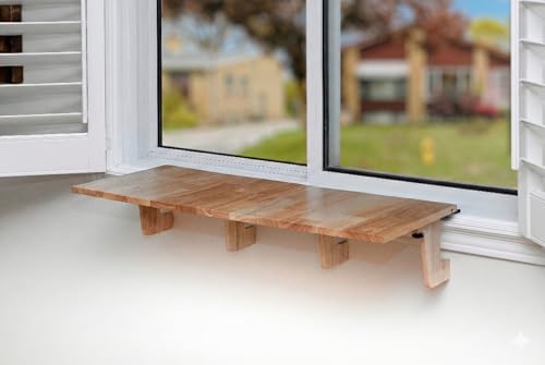 Original SillMate Window Plant Shelf, 31.88"x 13.77" Sill Shelf by ADFurnishes