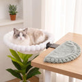 Desk Cat Bed with 2 Washable Covers, Space Saving Clamp-On Cat Perch Hammock by Anywish