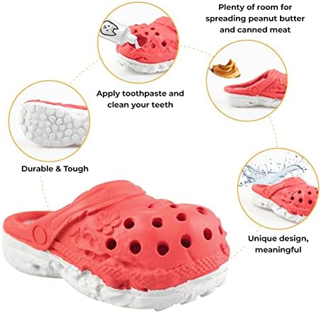 Dog Chew Toy, Durable Rubber Slipper Toy - Image 3