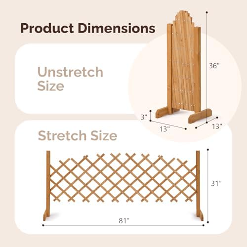 VINGLI 2Pcs Expandable Garden Fence - Image 4