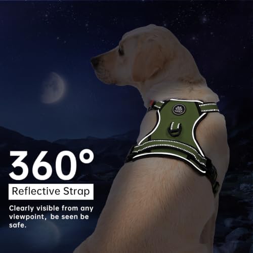IVY&LANE No Pull Dog Harness for Large Dogs, Reflective Dog Vest Harness - Image 6