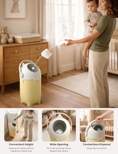 iTouchless Odor-Locking Diaper Pail - Image 4