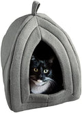 PETMAKER Indoor Cat House with Removable Foam Cushion, 13.5” x 15.75” by PETMAKER