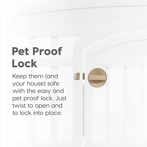 IRIS USA 4-Panel Dog Playpen, Pet Enclosure - Image 4