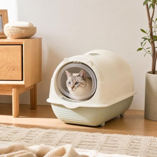 Large Enclosed Cat Litter Box - Image 6