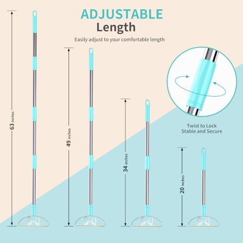 63‘’Ultra Long Heavy Duty Carpet Rake - Image 3