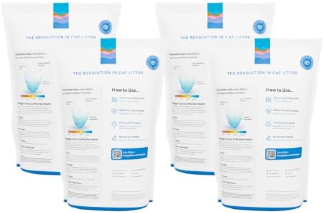 PrettyLitter Health Monitoring Cat Litter, Lotus Flower, 6 lb. Bags - Image 2