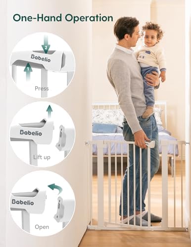 Babelio 29-43" Baby Gate for Stairs, PressGuard P7 - Image 4