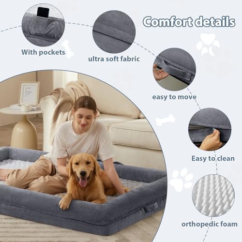 WNPETHOME Human Dog Bed Orthopedic - Image 4