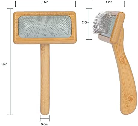Muse&Iris Dog & Cat brush, Pet Slicker Brush - Image 3