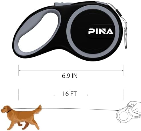 PINA Retractable Dog Leash, 16ft Dog Leash - Image 6