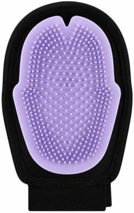 Pet Grooming Gloves for Dogs & Cats – Double Sided Deshedding Glove, Hair by Unknown