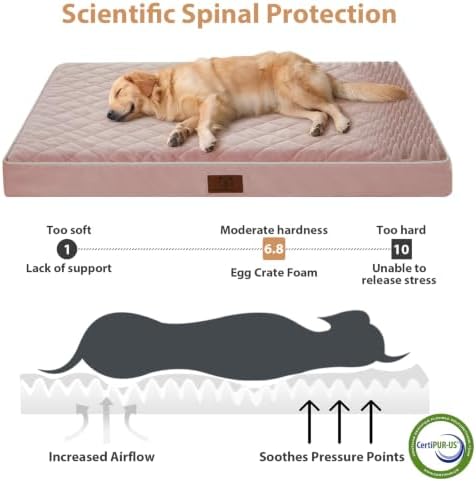 WNPETHOME Orthopedic Waterproof XL Dog Bed - Image 3