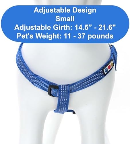 Pawtitas Reflective Step-in Dog Harness – Adjustable No-Pull Vest - Image 3