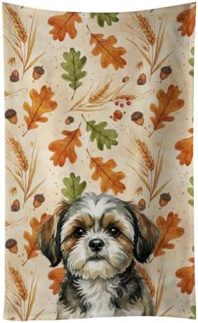 Caroline's Treasures Shih Tzu Dogs Kitchen Towel 15x25 in by CarolinesTreasures