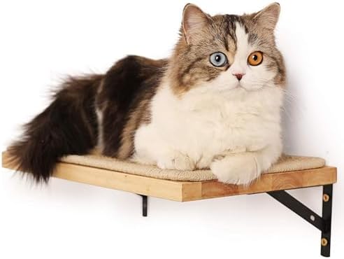 2 Pieces Cat Hammock Wall Mounted Floating Wall Shelf - Image 2
