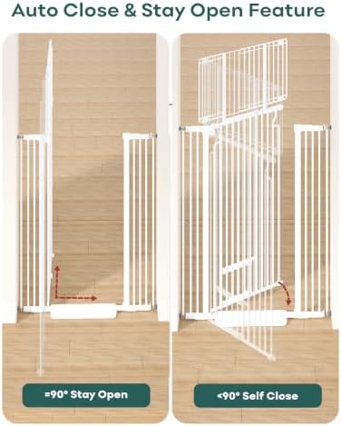 Ostutry 71in Extra Tall Pet Gate - Image 3