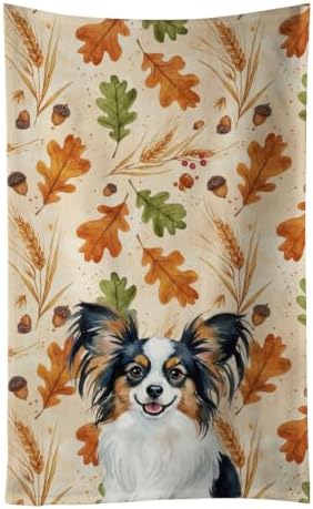 Caroline's Treasures Papillon Dogs Kitchen Towel 15x25 in by CarolinesTreasures