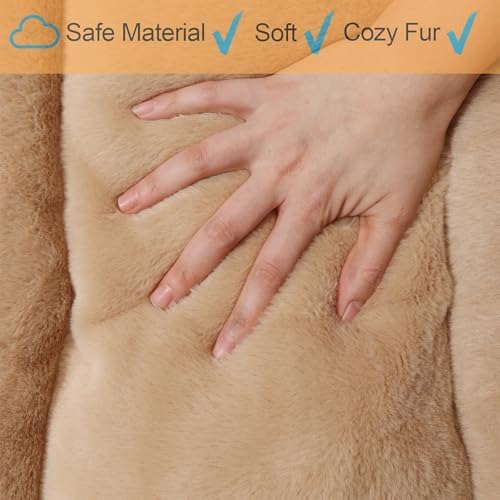 Dog Beds Crate Pad for Medium Dogs Fit Metal Crates or Cages, Ultra Soft Dog - Image 6