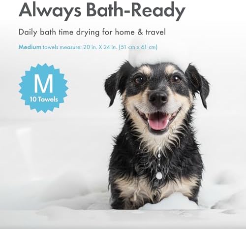 Petkin Disposable Pet Bath Towels, Medium - Image 4