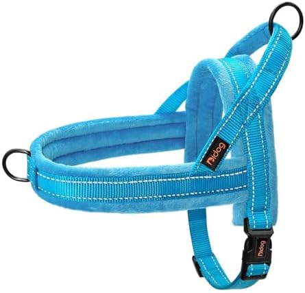 Didog No Pull Dog Harness for Small Dogs, Soft Flannel Padded by Didog