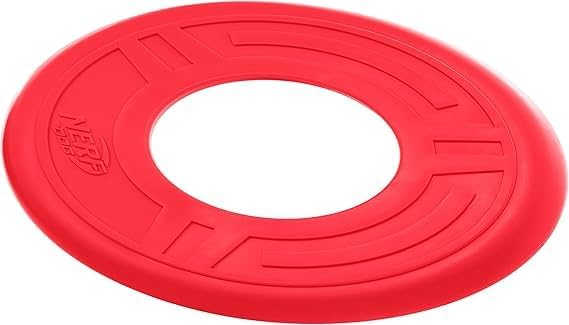 Nerf Dog Atomic Flyer Outdoor Dog Toy, 10 Inch Flying Disc Dog Fetch Toy - Image 2