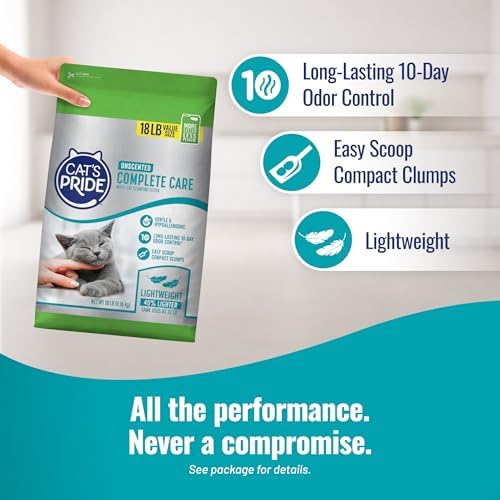 Cat's Pride Complete Care Hypoallergenic Unscented Litter 18lb - Image 4