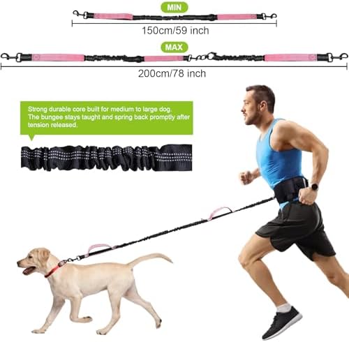 Hands Free Dog Leash, Waist Leash - Image 2