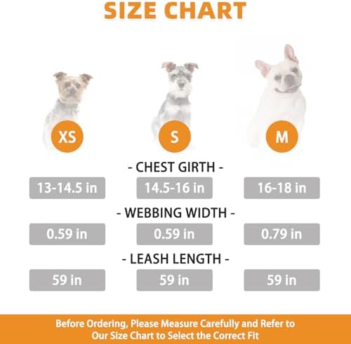 KOOLTAIL Small Dog Harness and Leash Set, Cute Pink Girl Puppy Harness - Image 2