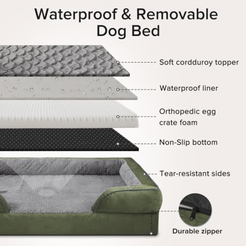 INVENHO L Plus Orthopedic Dog Bed - Image 7