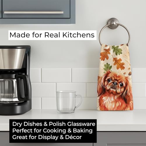 Caroline's Treasures Pekingese Dogs Kitchen Towel 15x25 in - Image 3