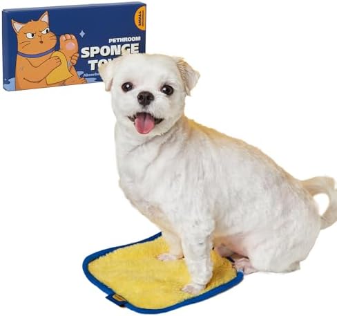 PETHROOM] Portable Pet Towel for Dogs & Cats | Professional Pet Dryer, Super by PETHROOM