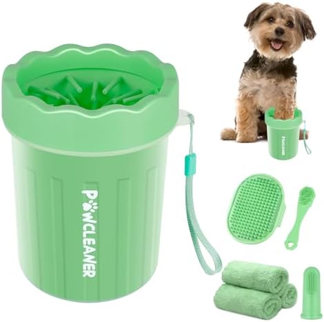Professional 7 in 1 Dog Paw Cleaner by Comotech