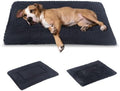 BVAGSS Reversible Dog Crate Pad, Memory Foam Pet Bed Mat, Soft Warm Machine by BVAGSS