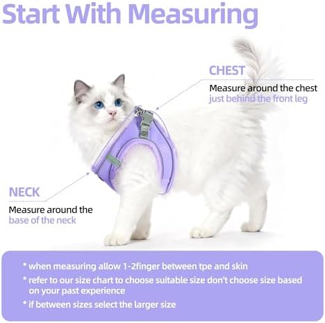 Solmoony Sparkly XXS Dog Harness and Leash Set, Step in Soft Light Puppy Vest - Image 2