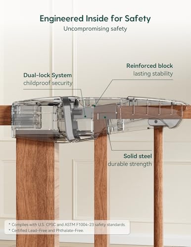 Babelio 29-55" Extra Wide Baby Gate, PressGuard P7 - Image 3