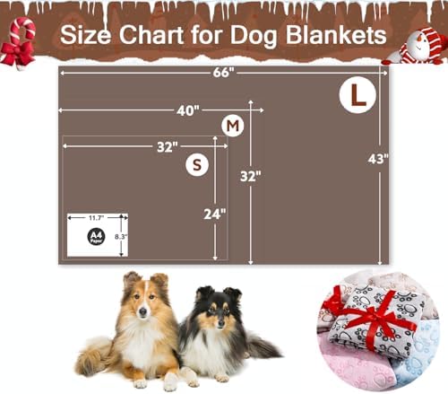 Stuffed Brown Small Premium Soft Dog Blanket, - Image 5