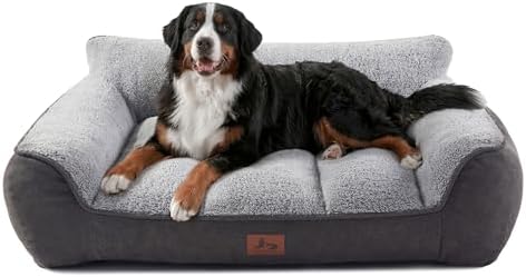 XL Pro Extra Thick Orthopedic Bolster Dog Bed by WARMREST