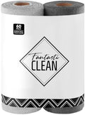 Fantasticlean Microfiber Cleaning Cloth Roll- 60 Sheets by Fantasticlean